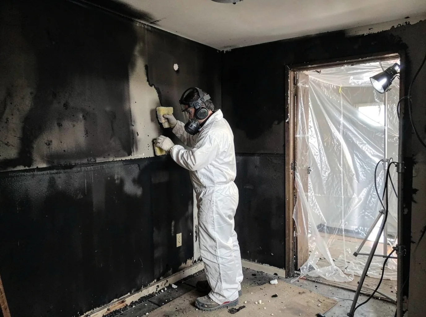 Fire Damage Restoration company in Little York, IL
